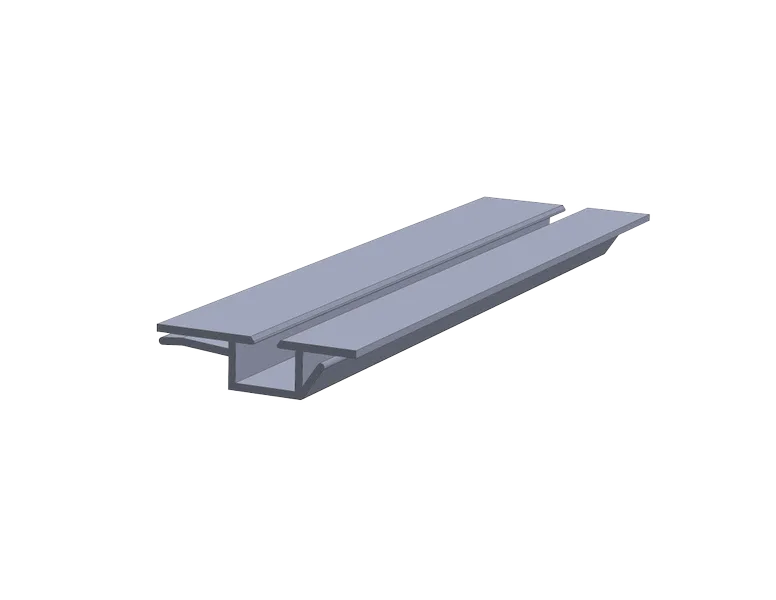 PVC Door Gasket Retainer Profile for Commercial Refrigeration